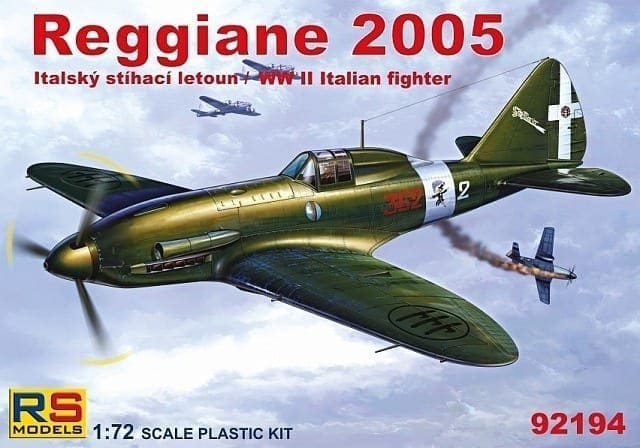 Sweden Reggiane 2005 What If Edition 3 Decal Luftwaffe Anr 1:72 Kit RS MODELS 