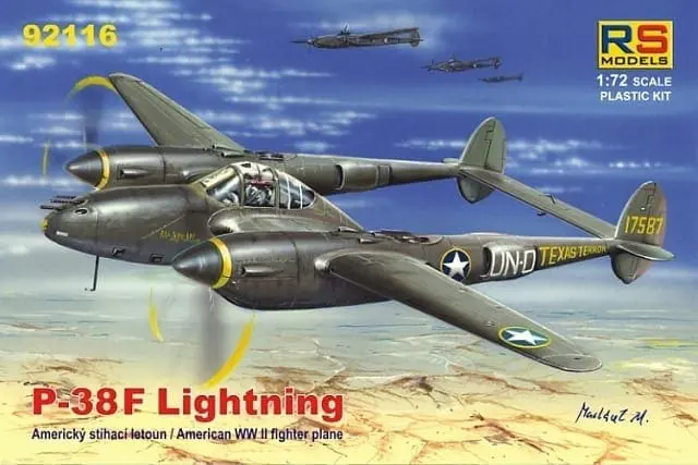 RS Models 1/72 Lightning P-322 I # 9293 