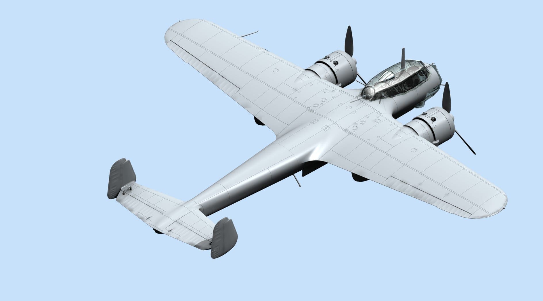 ICM 1/72 Dornier Do-17Z-2 WWII Finnish Bomber nº 72308