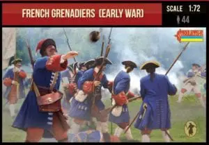 War of Spanish Succession 1/72 Scale Strelets #236 French Fusiliers Early War 