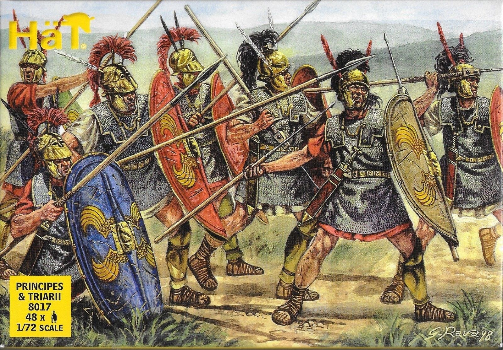 HAT 1/72 républicains Romains Princeps et dissémine # 8017 