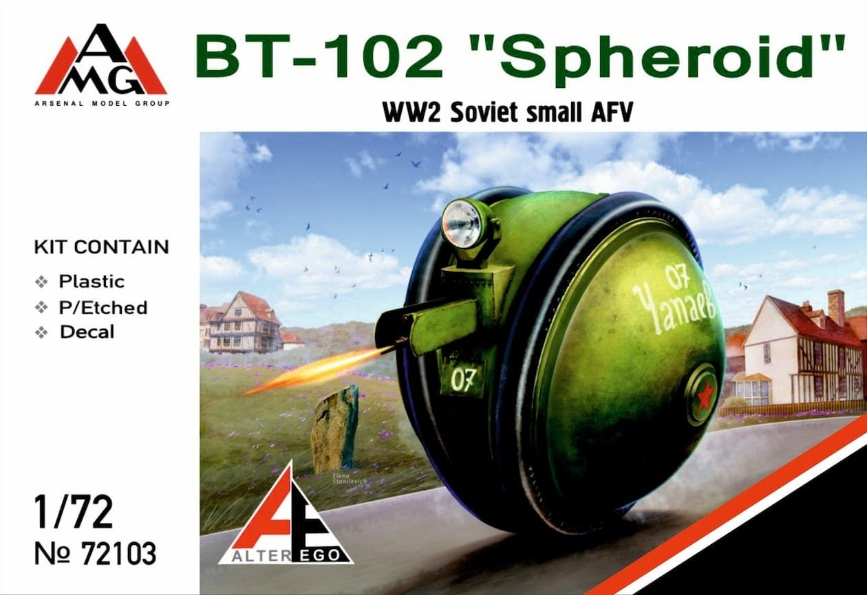 Shop Arsenal Model Group (AMG) - 72103 - BT-102 "Spheroid"...
