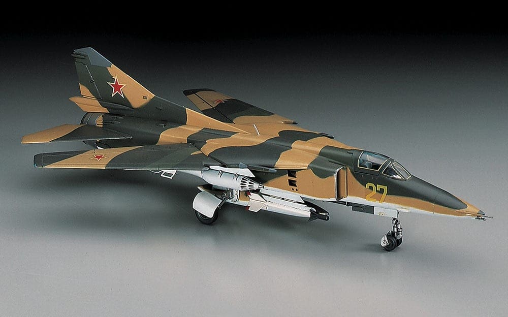 Hasegawa Mikoyan MiG-27 Flogger D 1/72 Cold War Fighter USSR 
