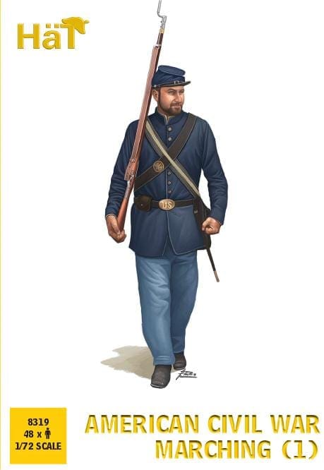 HäT - 8319 - American Civil War Marching (1) box cover image