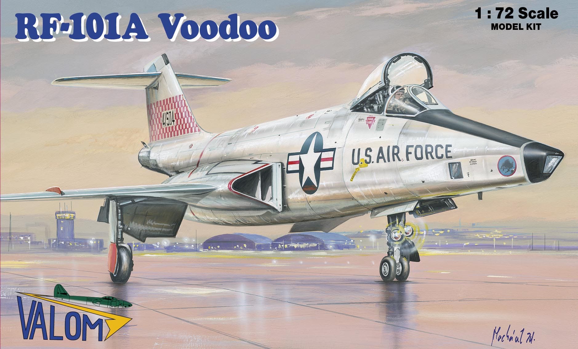 Valom - 72092 - RF-101A Voodoo - 1/72 Scale Model