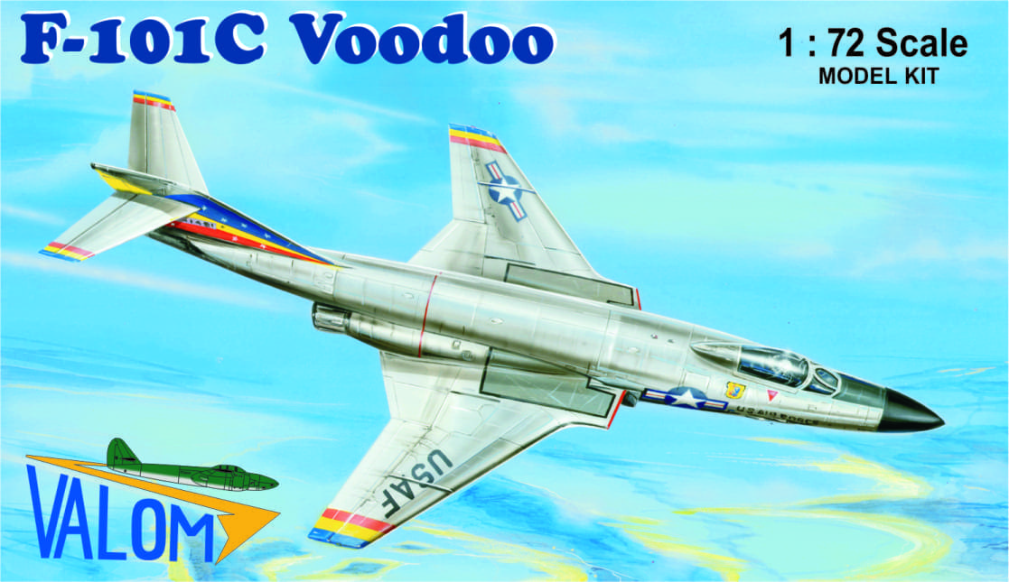 Valom - 72095 - F-101C Voodoo - 1/72 Scale Model