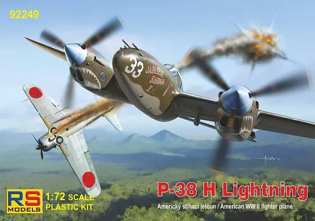 RS Models - 92249 - P-38 H Lightning - 1/72 Scale Model