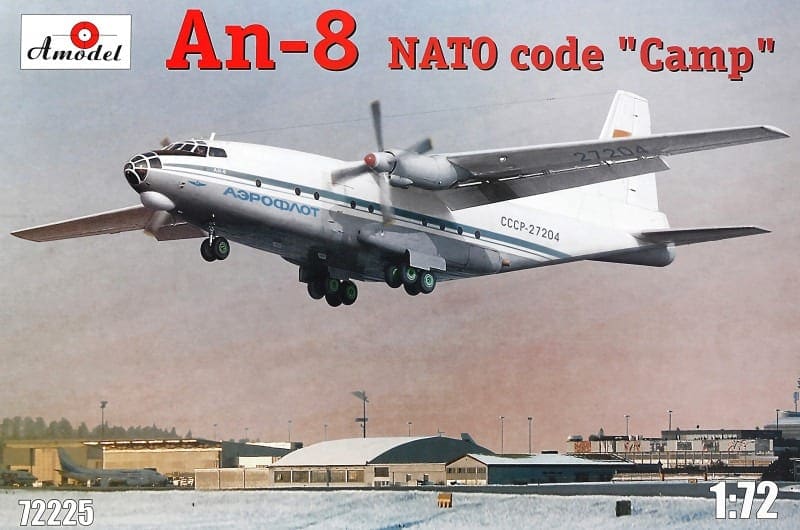 Amodel 1/72 Antonov An-8 Camp # 72228 