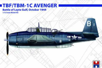 Hobby 2000 - H2K72036 - TBM-3E / A.S. Mk. IV - 1/72 Scale Model