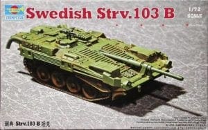 TRUMPETER 07298 1/72 Swedish Strv 103 C MBT 