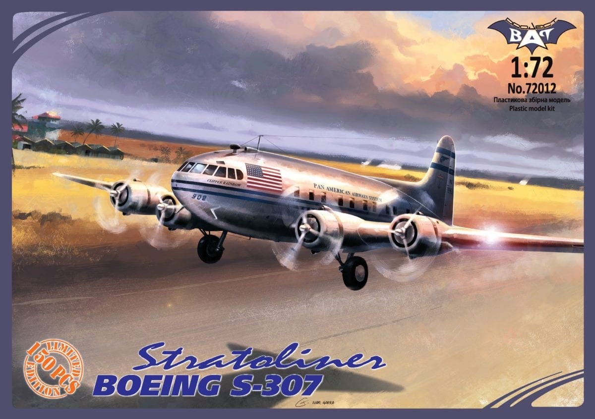 NEW Bat Project ! Details about   1/72 Boeing S-307/SB 307B Stratoliner 