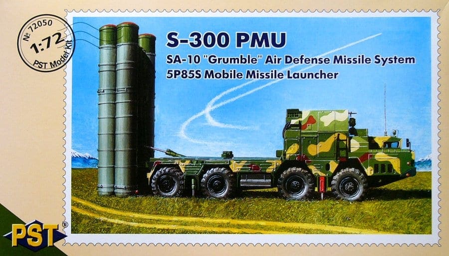 New 1/72 Russia S-300 Missile System Launcher Truck 5P85S 5P85D Model Kit 