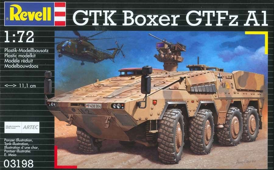 GTK BOXER FüFz A1  REVELL 1/72 PLASTIC KIT 