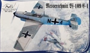 Avis 72010 Messerschmitt Bf-109D-1 WWII German Fighter Plastic Model Kit 1/72 