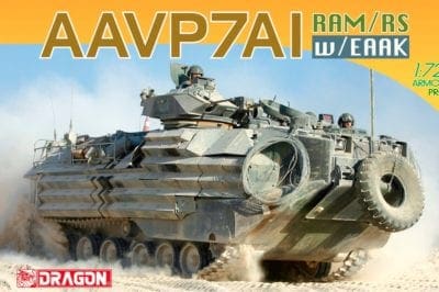 AAVP7A1 US Assault Amphibious Vehicle FABBRI COLLECTION 1:72 Scale 