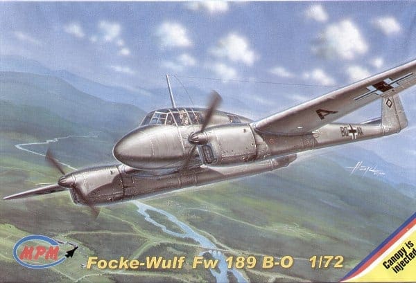 Special Hobby 1/72 Model Kit 72430 Focke Wulf Fw-189B-0/B-1 ‘German Trainer’ 