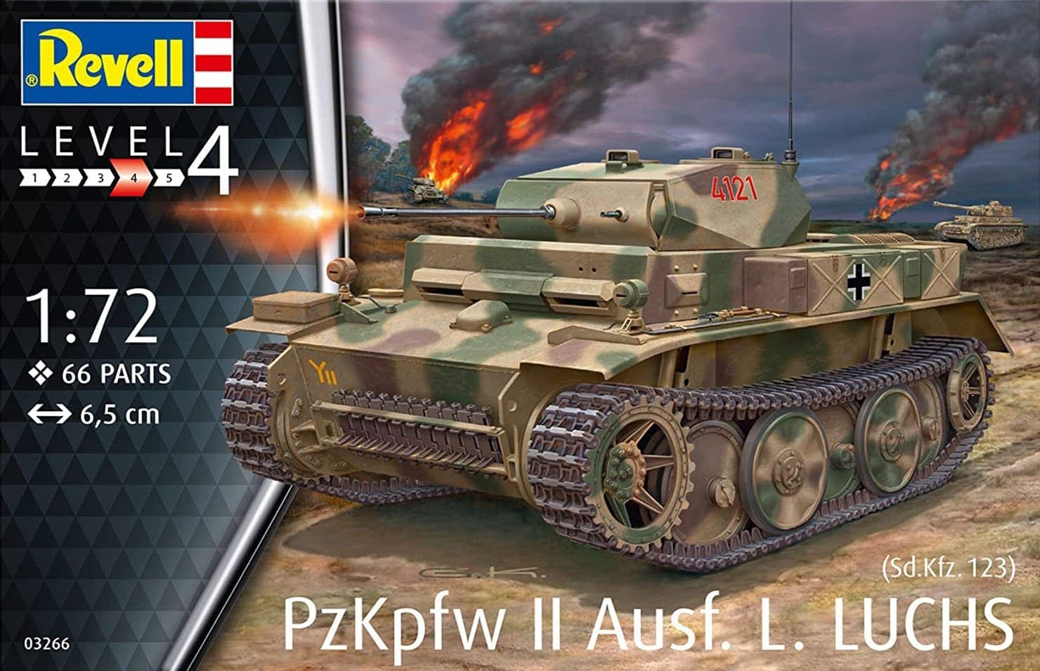 Attack Hobby Kits - 72870 - PzKpfw II Ausf. c - 1/72 Scale Model