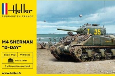 Heller Hell79894 M4a2 Sherman Division Leclerc 1/72 