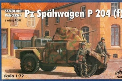 f Spahwagen P 204 RPM 1/72 Pz avec 50 mm KwK L 42 # 72303 