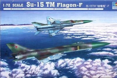 Trumpeter 01624 1/72 Soviet Su-15 Flagon-A Fighter Bomber Plane Static Model 