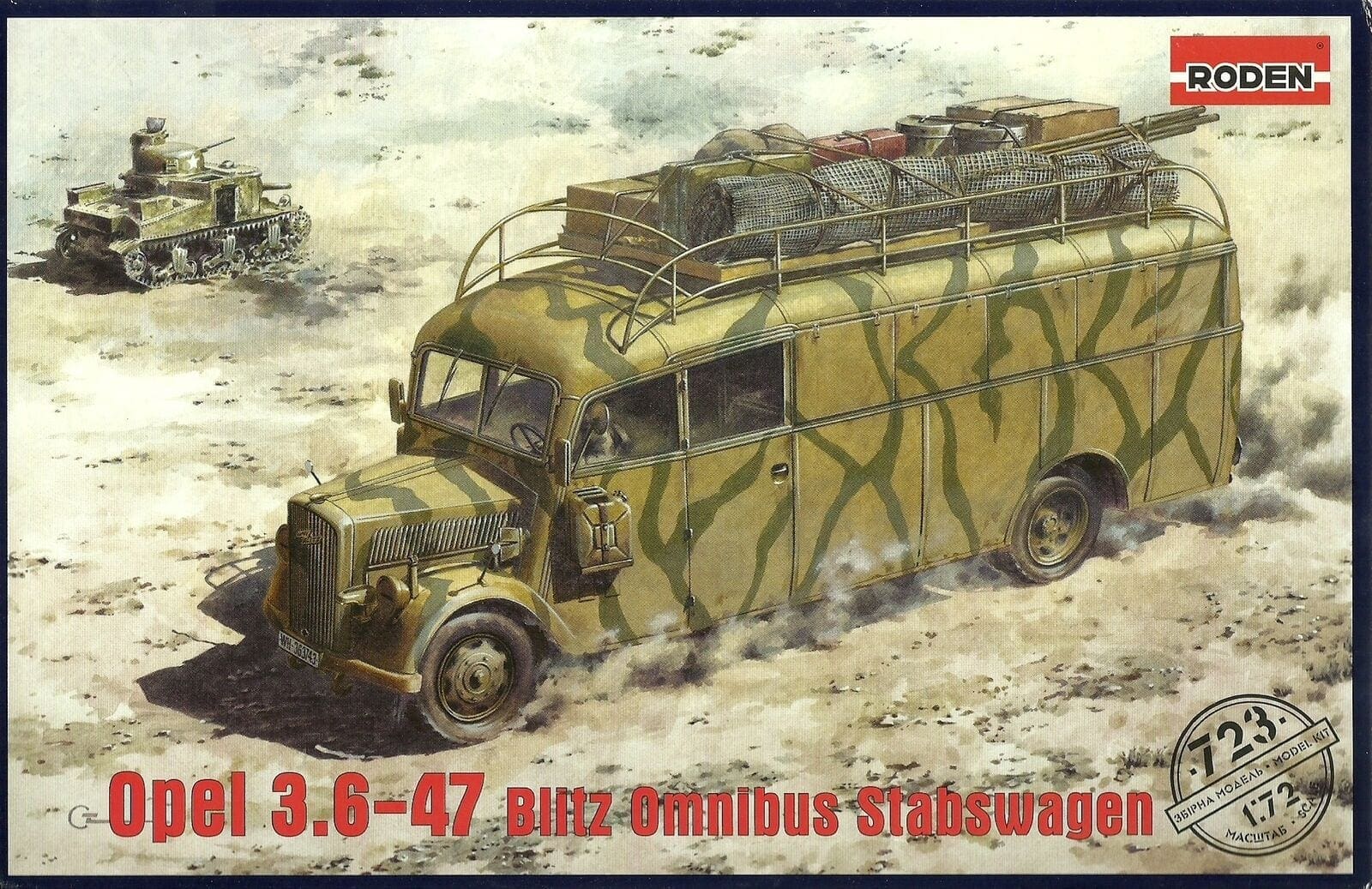 RODEN® #730 Opel Blitz Kfz.385 Tankwagen in 1:72 