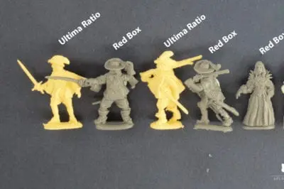 1/72 MUSKETEERS OF THE MILITARY HOUSEHOLD OF THE KING OF FRANCE-ULTIMA RATIO 011 