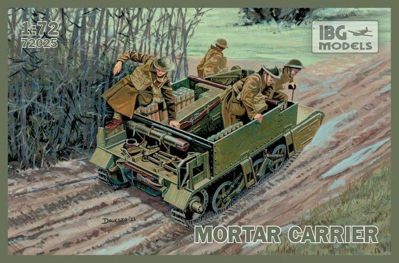 IBG Models 1/72 WW2 Armour Vehicle Model Kit Range 
