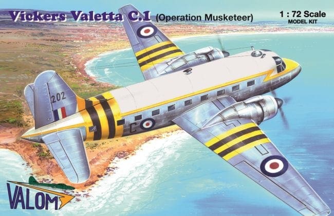 Valom Models 1/72 VICKERS VALETTA T.3 Royal Air Force Transport 