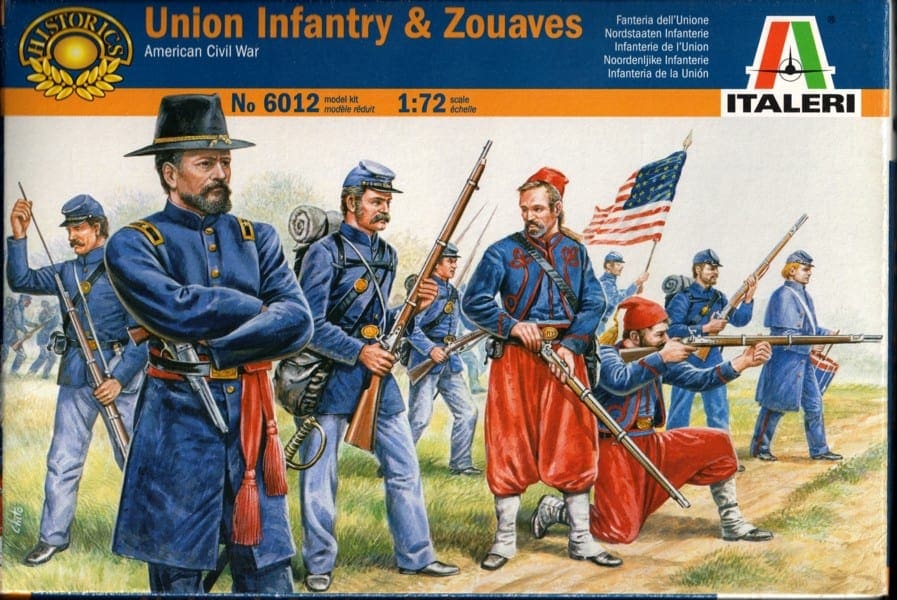 ITALERI 6177 1/72 Infanterie de l'Union Union Infantry 