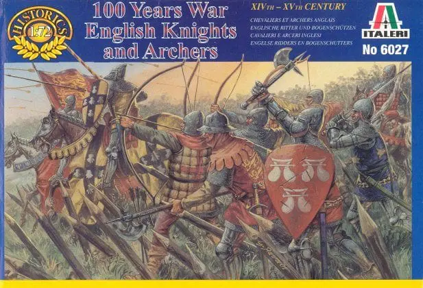 ZVEZDA 8036 FRENCH KNIGHTS 1/72 Scale Medieval Era HYW 100 YEAR WAR 