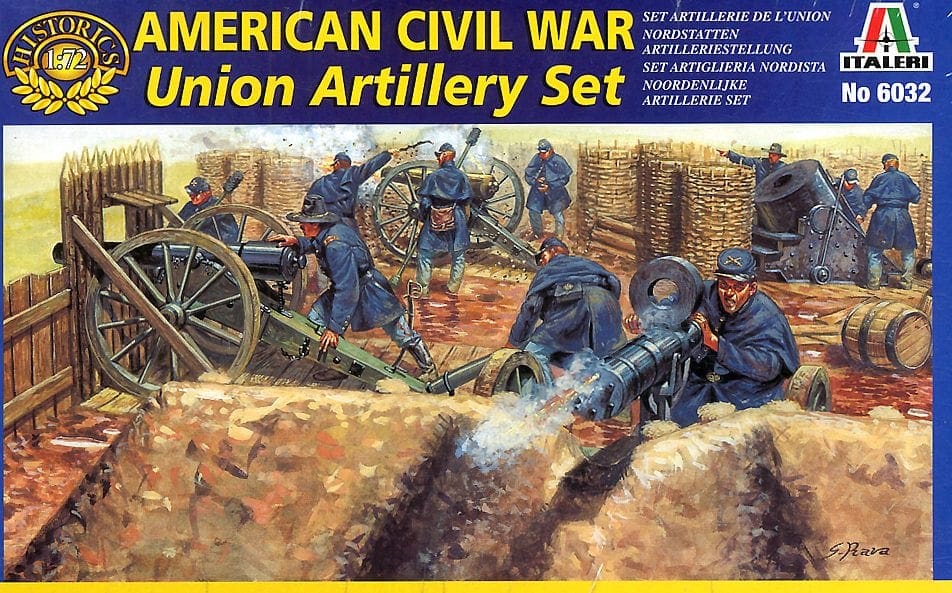 Italeri - 6032 - Union Artillery Set box cover image