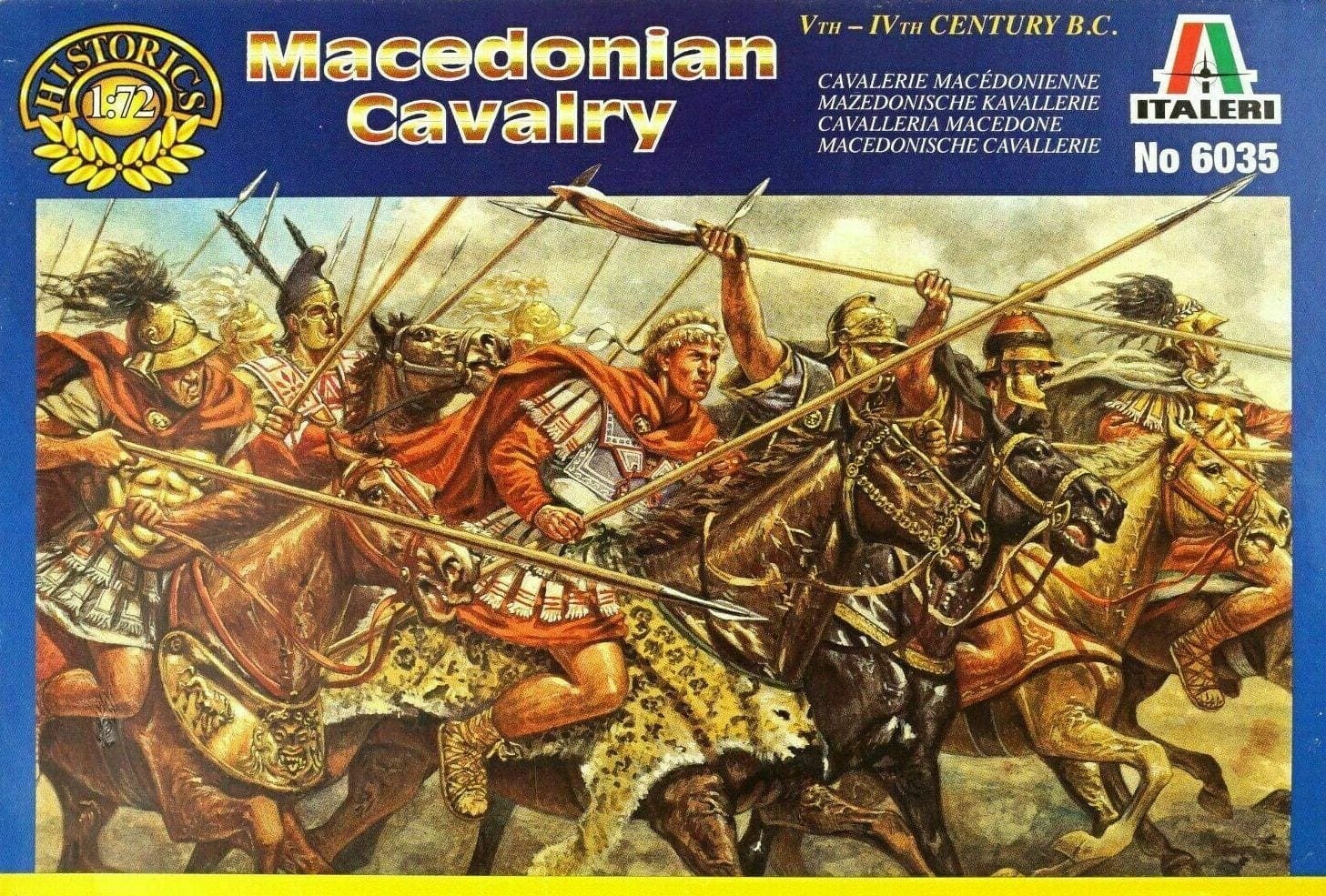 Macedonian Cavalry 1/72 Zvezda Historical Wargames 8007 