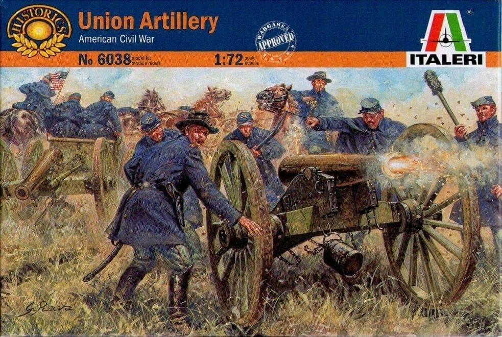 Italeri - 6038 - Union Artillery box cover image
