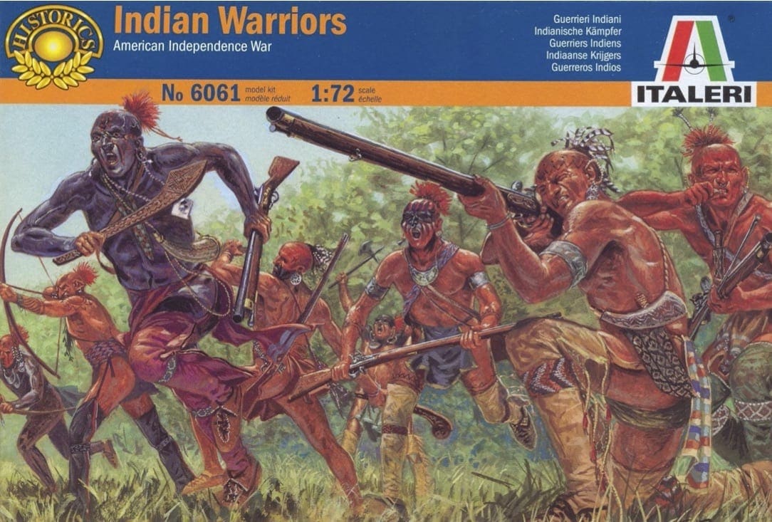Echelle 1:72 Guerriers Indiens Italeri I6061 Maquette Figurine