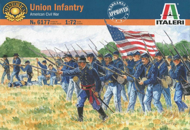 Italeri - 6177 - AMERICAN CIVIL WAR: UNION INFANTRY box cover image