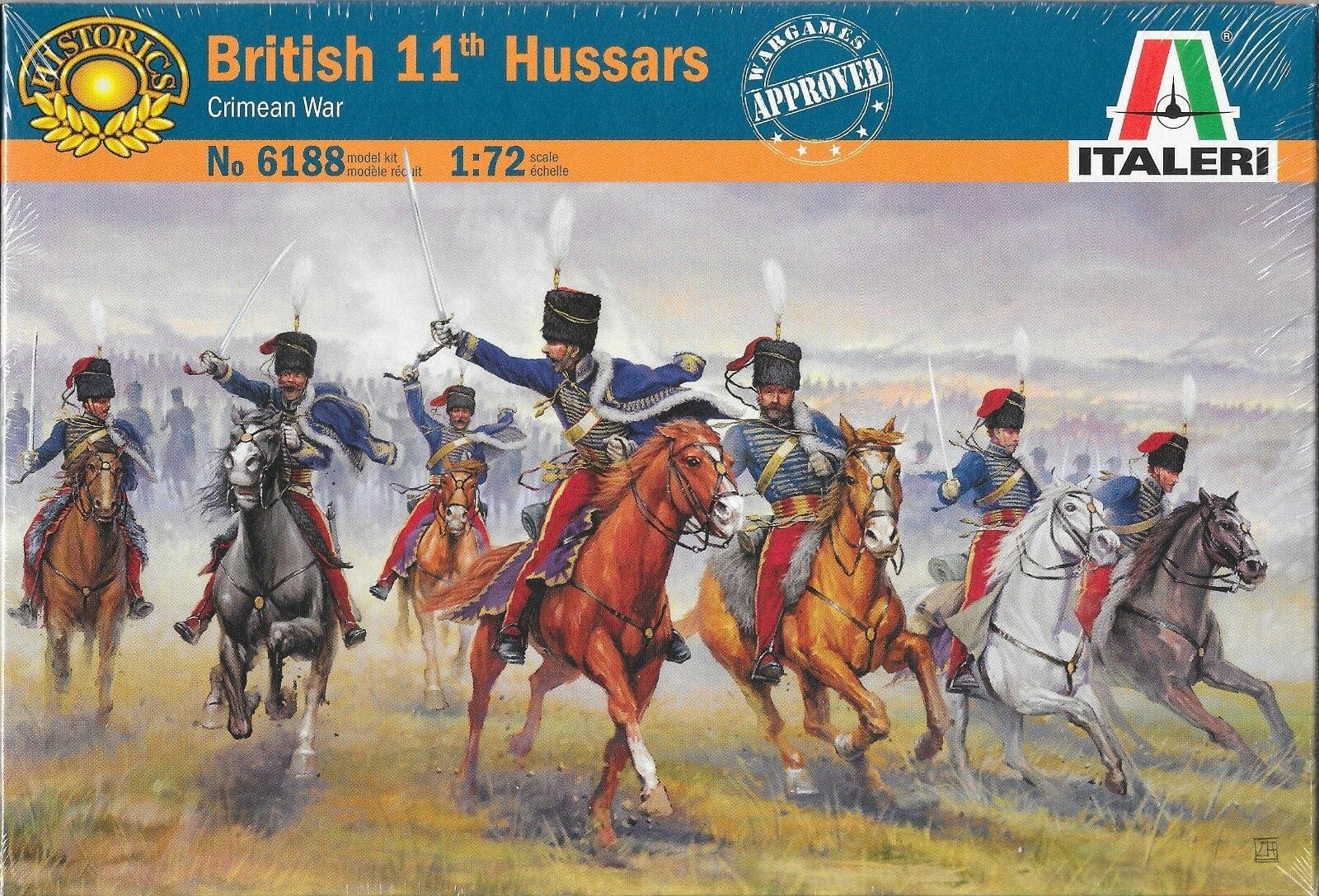 Italeri - 6188 - BRITISH 11th HUSSARS box cover image