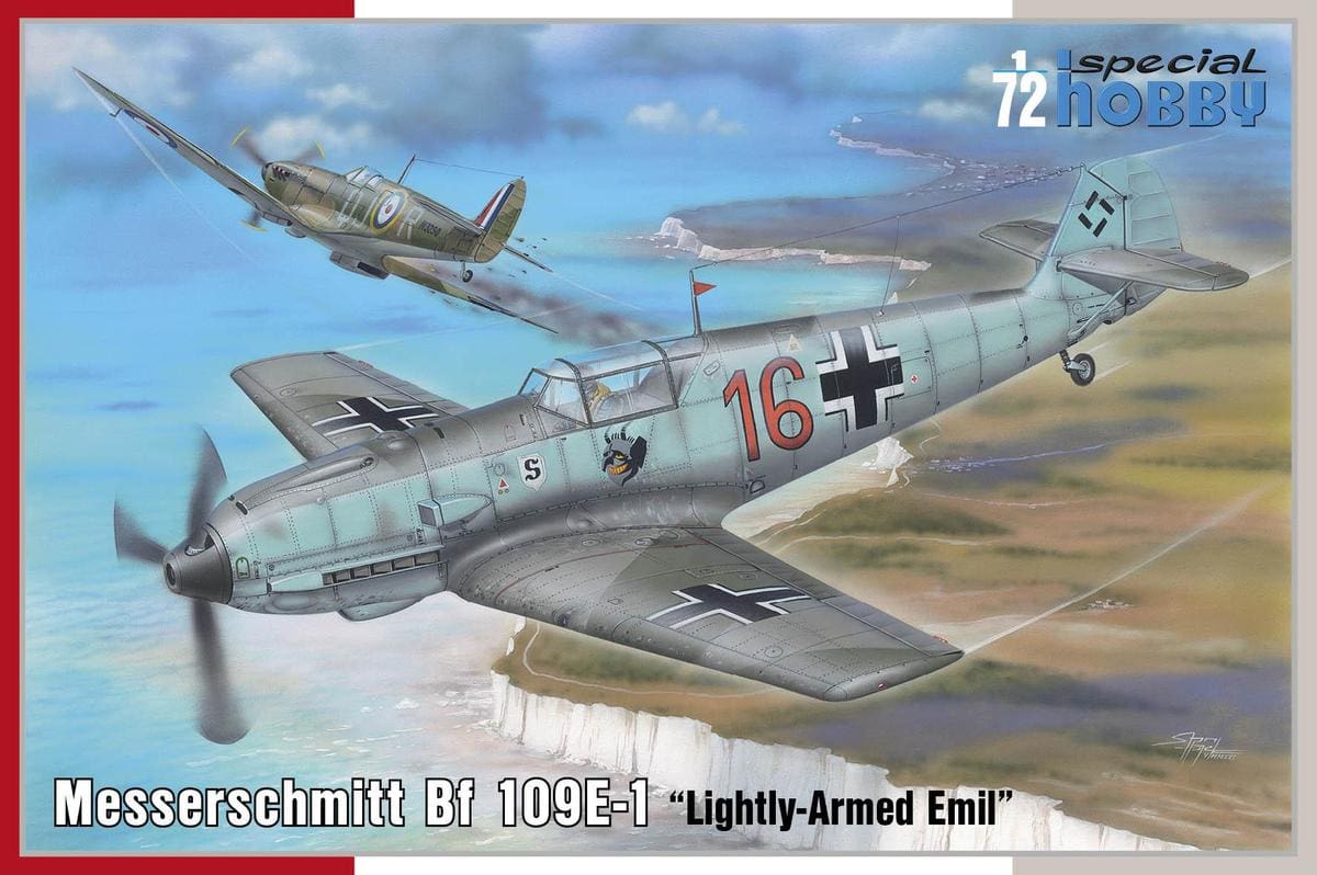 AZ Model AZ7832 Messerschmitt Bf 109G-5 AS 1/72 Scale Model