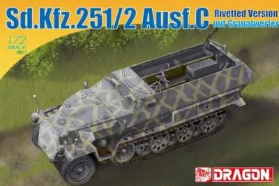 Dragon - 7223 - Sd.Kfz. 251/1 Ausf. C - 1/72 Scale Model