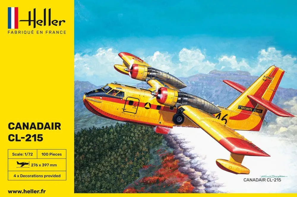 Heller - 80373 - Canadair CL 215 - 1/72 Scale Model