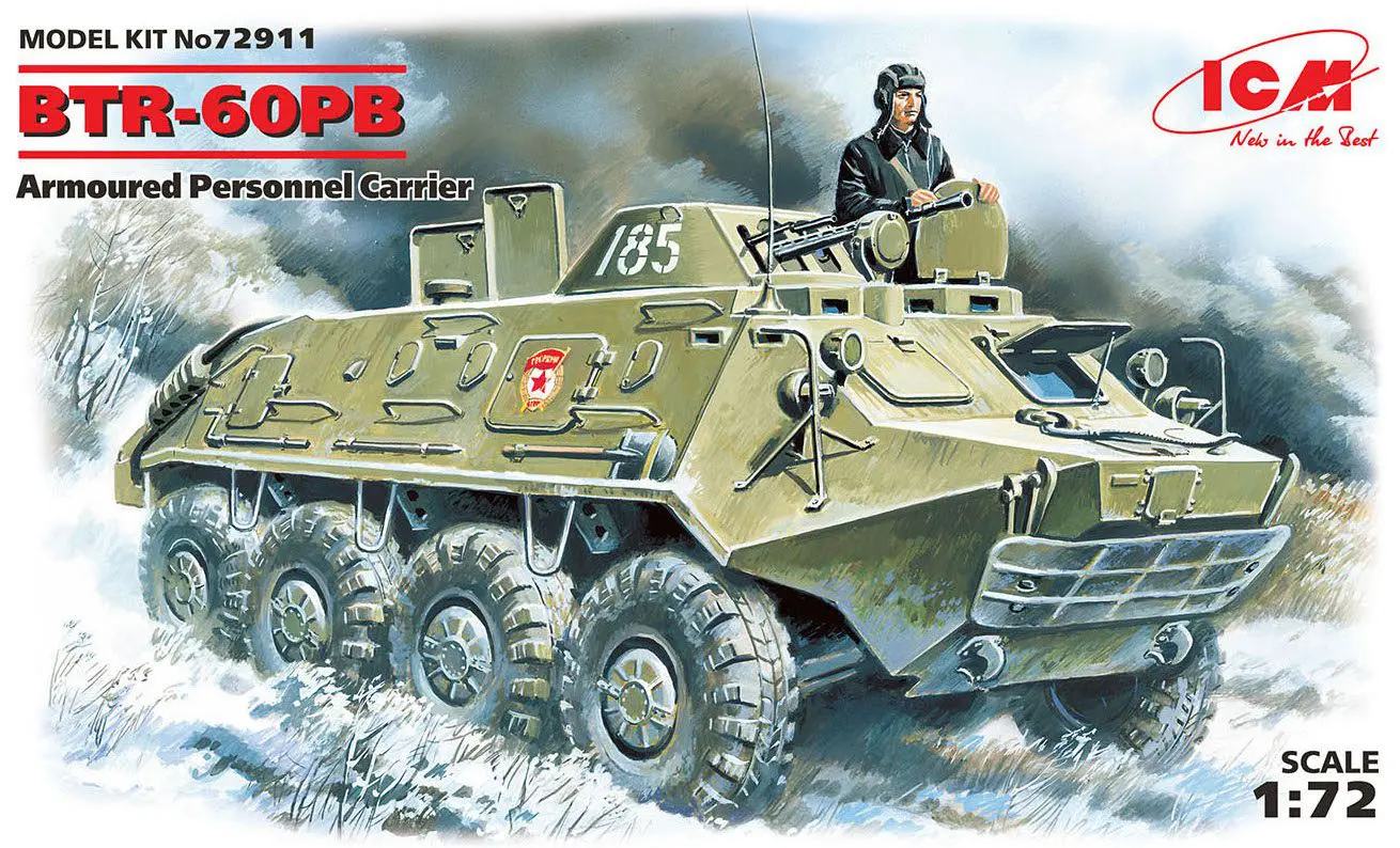 70 or 80 or 1/72 btr-60 or 90 Soviet Armoured Personnel Carrier Model Miniature 