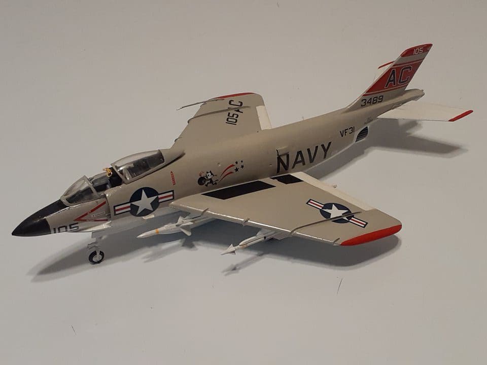 Navy Jet Fighter Sword Models 1/72 MCDONNELL F3H-2 DEMON U.S