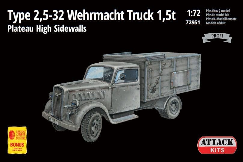early flatbed ACE 72576 V-3000S 3t German Cargo truck plastic model kit 1/72 