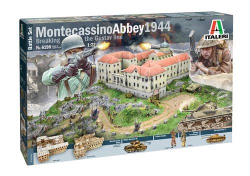 Italeri – 6198 – Montecassino Abbey 1944 Breaking the Gustav Line (Battle Set)