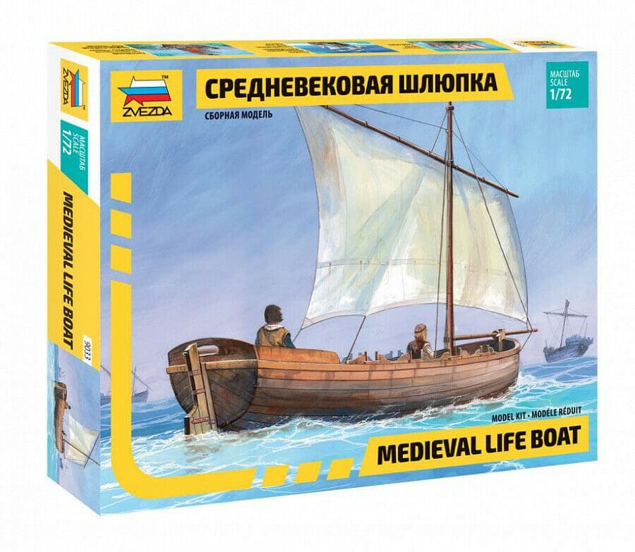 Medieval Life Boat 9033 Zvezda 1 72 for sale online 