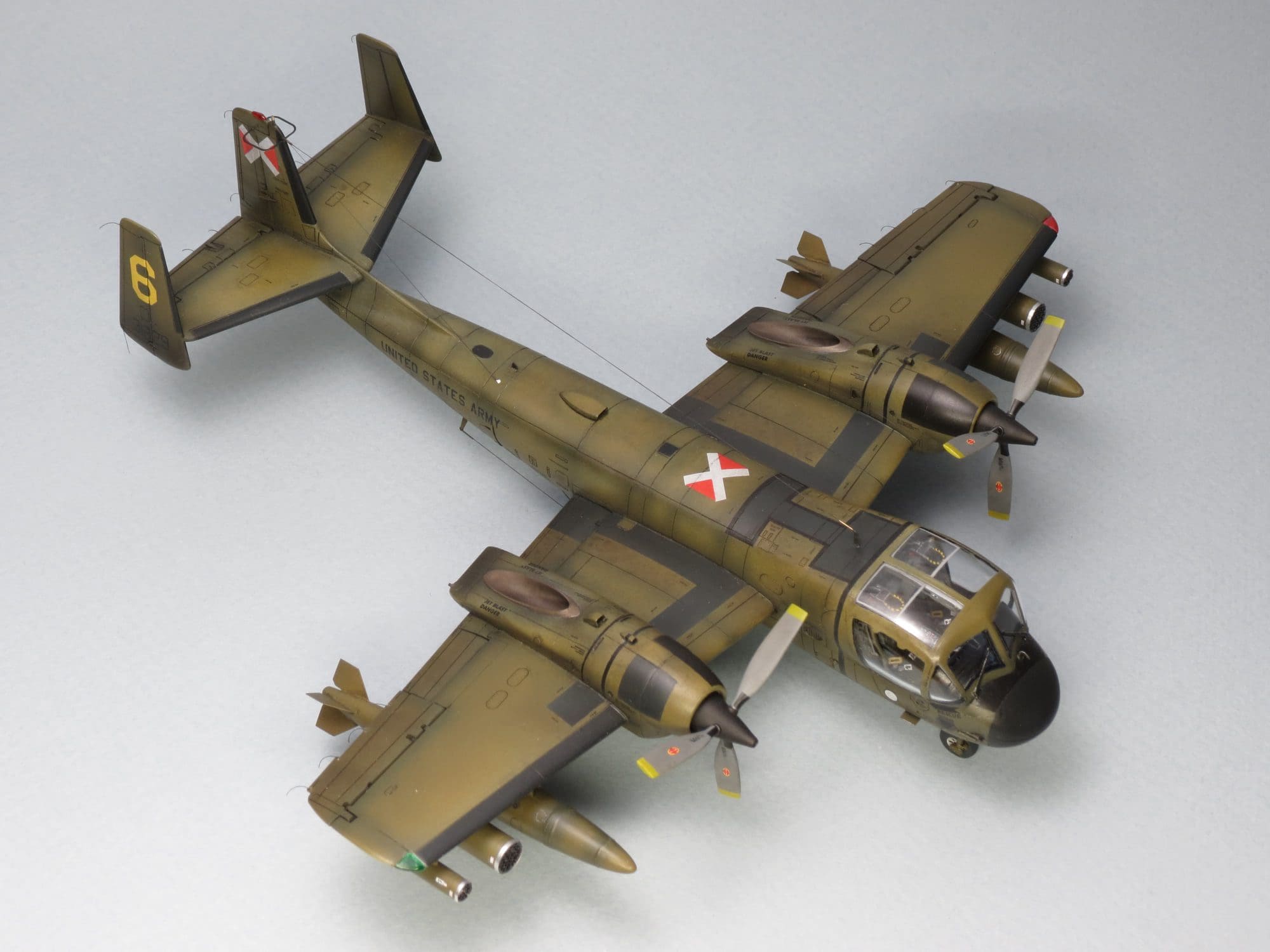 HASEGAWA 1/72 Cold War Recon : Grumman OV-1A Mohawk {UA Army #C004 