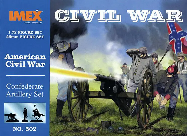 Imex - 502 - Confederate Artillery box cover image