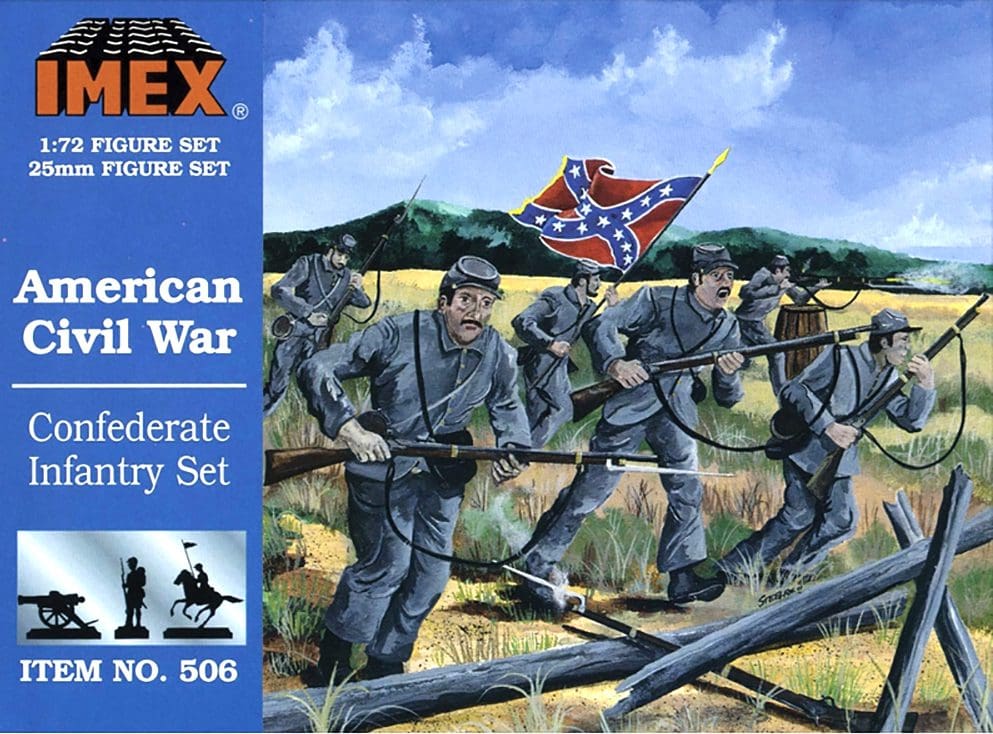 Imex - 506 - Confederate Infantry box cover image