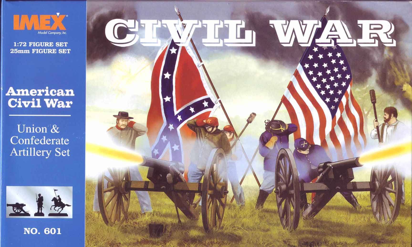 Imex - 601 - Union & Confederate Artillery Set box cover image