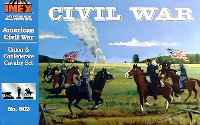 Imex - 602 - Union & Confederate Cavalry Set box cover image