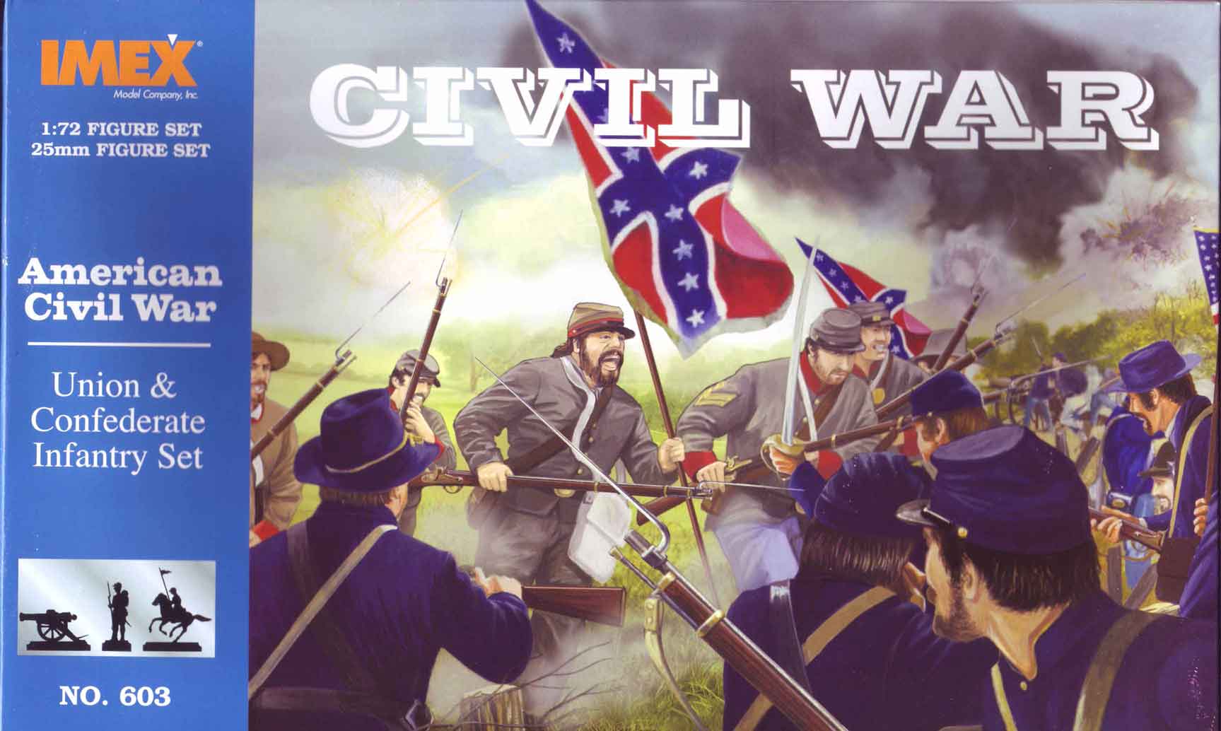 Imex - 603 - Union & Confederate Infantry Set box cover image